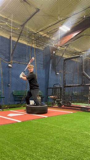 Zephaniah Craig in the Lab! 📈 #PGHawks #SwingLab #Working #TheLab | Swing Lab Baseball Academy