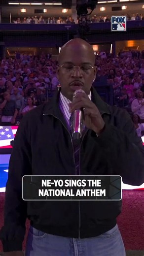 The Beat Boulevard on X: "Ne-Yo performs the US National Anthem ahead of Game 4 of the World Series tonight." / X