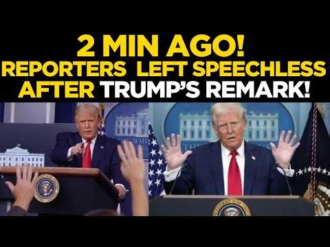 TRUMP SPEECH LIVE: Trump’s Remark Leaves Reporters Speechless | Trump Speech LIVE | US News LIVE