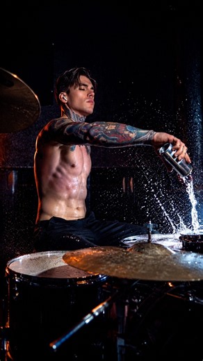 BON JOVI - YOU GIVE LOVE A BAD NAME WITH REDBULL #drumcover