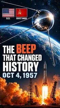 The Beep That Changed History 🛰️ | Sputnik 1
