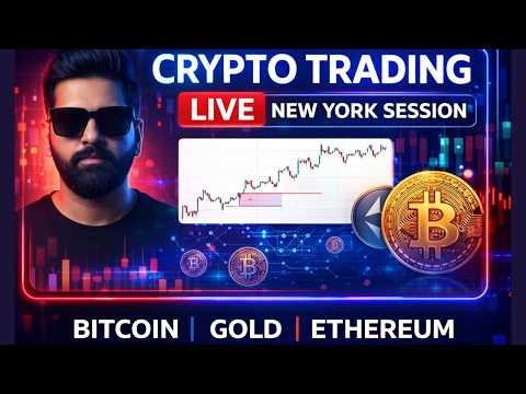 LIVE Crypto Trading | Gold & Bitcoin & Altcoins | (BTC ETH) | live btc trading | crypto