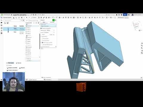 Speed Modeling: Suporte de Celular no Onshape