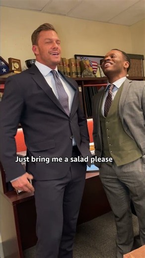 Just a light snack for Alan | REACHER | Prime Video