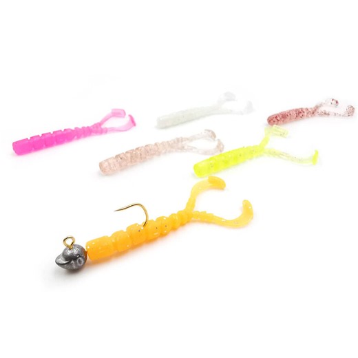 Mustad Aji Worm Chiki Chiki Color 1 Size (mm - cm) 4.3 cm