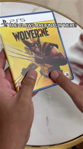 WOLVERINE PS5 Is Finally Here! 🐺🔥 Unboxing the Game #shorts #ps5 #playstation