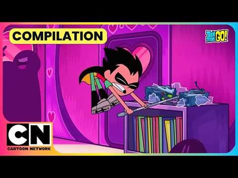 Love Train… Ruined by Robin!😱🎶| Teen Titans Go! | Cartoon for Kids| @cnindia ​