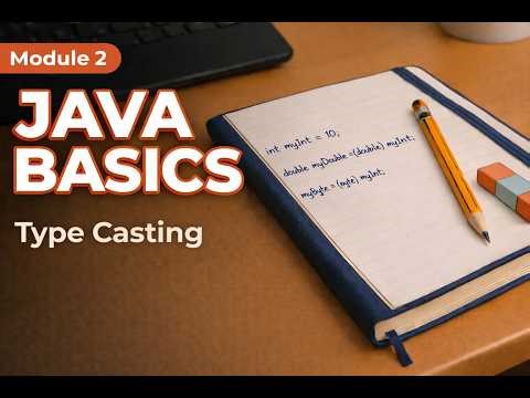 Java Type Casting Explained | Widening vs Narrowing, Upcasting & Downcasting (Beginner Guide)