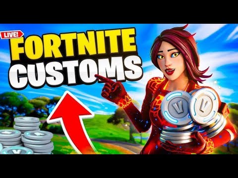 🔴LIVE! - FORTNITE NEW YEAR UPDATE AND GIVEAWAY (VBUCKS CUSTOMS)