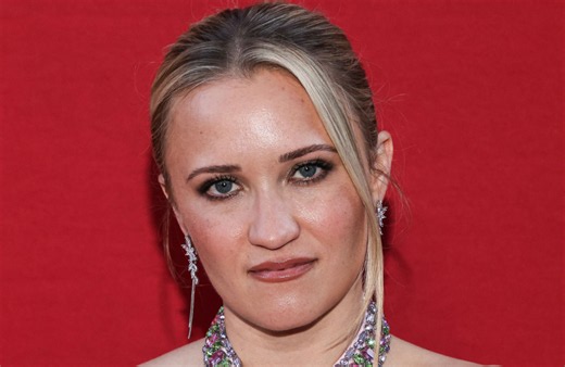 Emily Osment 'cracked a rib' wearing pregnancy bump for Young Sheldon