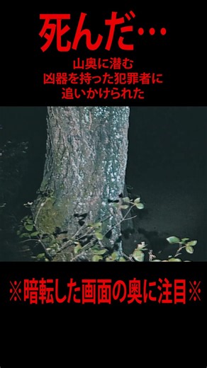 【ガチ】深夜の山奥でガチで死にかけた瞬間 #心霊番組ゼロ #心霊スポット #本物