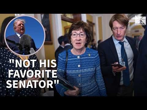 Susan Collins touts independence from Trump in first Maine Senate debate
