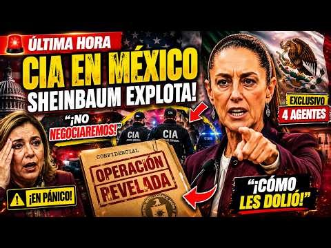 Claudia Sheinbaum lanza FUERTE advertencia a EE.UU. por agentes secretos