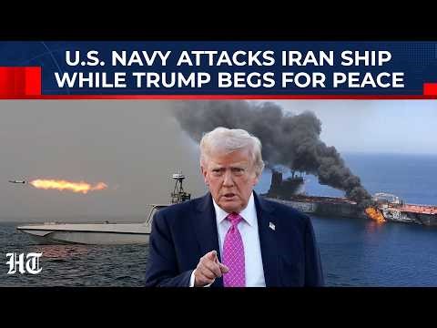 US Navy Attacks Iran Ship As Trump Begs For Peace: Angry Mojtaba To End Truce, Take Over Hormuz Now?