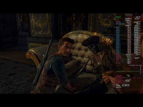 Uncharted 4 - Kubuntu 26.04 - Alienware M15 R7 Radeon 680m Ryzen 7 6800H