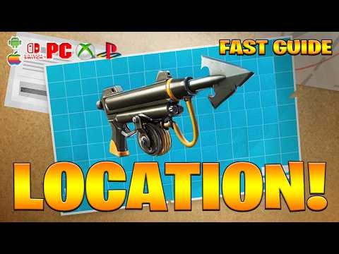 Where to Find Enhanced Harpoon Gun Location in Fortnite! (How to Get Enhanced Harpoon Gun Location)