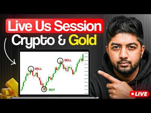 Aug 17 | Live Market Analysis for Gold and Crypto | US Session