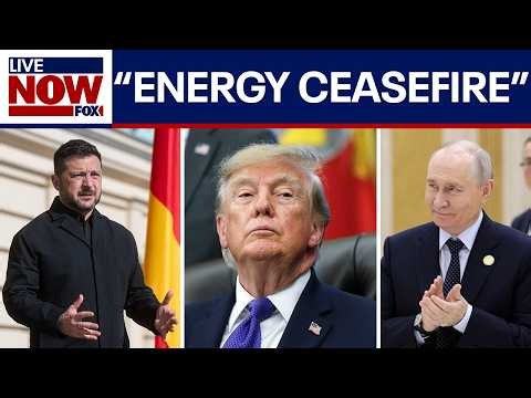 Trump declares "energy ceasefire" between Russia and Ukraine but offers no other details