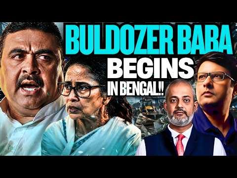 BULDOZER ACTION begins in WEST BENGAL, YOGI Model Applied I Aadi Pathikrit Show