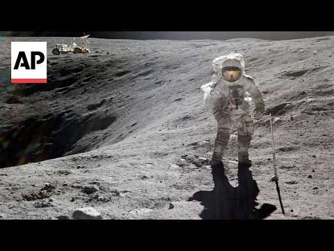 Apollo astronauts left golf balls and bags of poop on the moon's surface