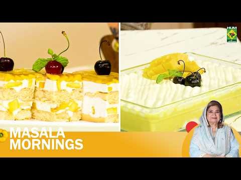 Mango Bread Pudding, Mango Tiramisu | Shireen Anwar | Masala Mornings | 7 July 26 | Masala TV