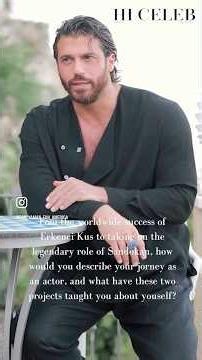 English Hi Celeb Interview #canyaman #hicelebmagazine #daydreamer #sandokan #telemundo #shortvideo