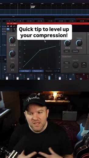 PreSonus on Instagram: "Audio compression is a delicate process. Dial it in correctly, and your audio can truly shine.⁠ ⁠ Joe Gilder discusses the “sidechain” section in Studio One Pro’s stock compressor plug-in and how it can level up your compression game.⁠ ⁠ Learn more in the full video: 🔗 @presonus"