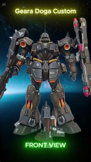 Geara Doga Custom | Neo Zeon Gunpla Showcase