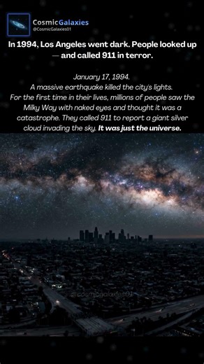 People Called 911 After Seeing the Milky Way — The 1994 LA Blackout 🌌😱