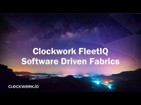 Clockwork Product Demo: FleetIQ for Performance Acceleration and Workload Fault Tolerance