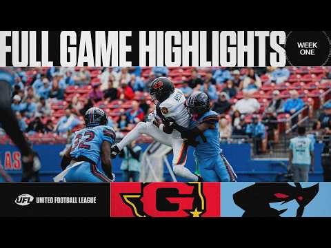 Houston Gamblers vs Dallas Renegades Highlights | United Football League