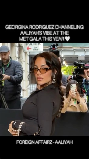 Georgina Rodríguez Giving Aaliyah Vibes at the Met Gala?! 🤍🔥