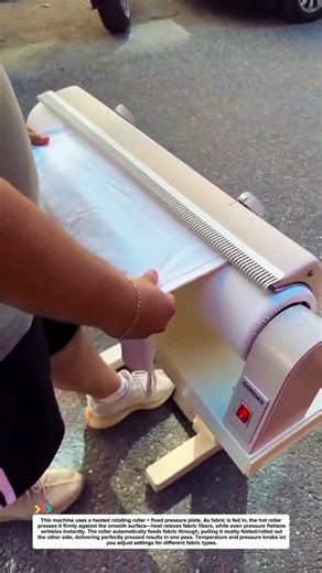 Iron Bed Sheets In Seconds! Amazing Roller Ironing Machine ✨