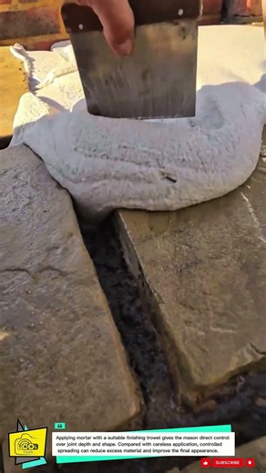 Grout Finishing Tool: Specialized Tool for Precise Stone Joint Filling
