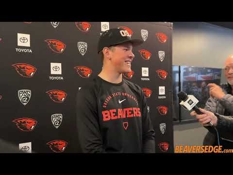 Oregon State Baseball Pitcher Ethan Kleinschmidt Previews 2026, Experience Playing Overseas, & MORE