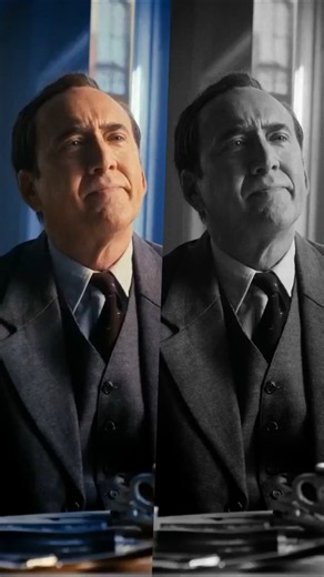 Who is Spider Noir? 😨 | Nicolas Cage | In True-Hue Colour and Authentic Black & White #trending