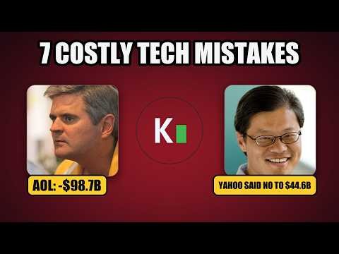 Tech's 7 Most Expensive Mistakes (One Lost $98.7 Billion In A Year)