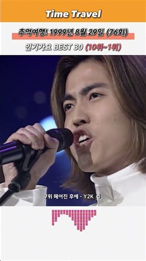 추억여행! (10위~1위) 1999년 8월 29일 (76회) 인기가요 BEST 30