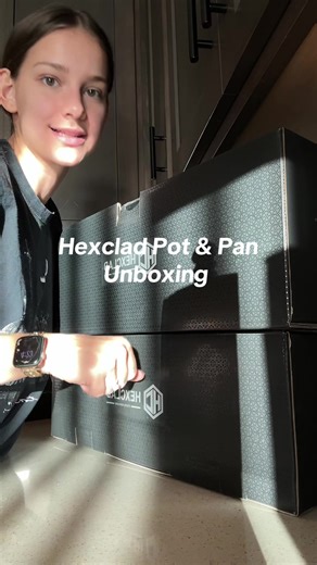 YURRR #hexclad #hexcladcookware #unboxingvideo #fyp #unboxing | hexclad