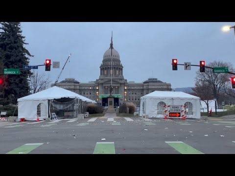 Shatter windows, debris, and fireworks: The aftermath of the Idaho Potato Drop