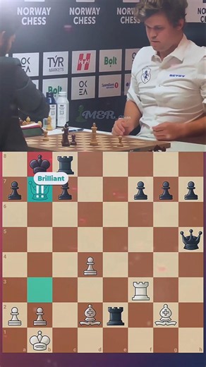 Brilliant Queen Sacrifice!! 😱🔥 #chess