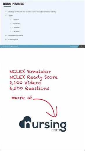 Burn Injuries Explained | NCLEX Must-Know Priorities 🔥