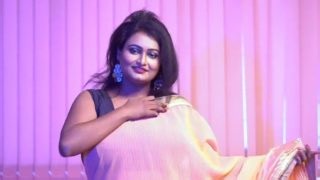 Sucharita Strips Down To Just A Saree In A Steamy Nude Fashion Video