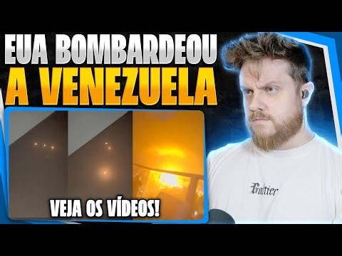 🚨URGENTE: EUA ESTÁ ATACANDO CARACAS AGORA!