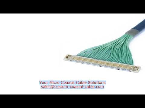 MIPI CSI micro coax cable Canada factory ultra low loss coax cable micro coax cable suppliers UAE ma