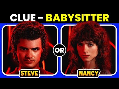 Guess the Stranger Things Character by ONE Clue! 😱