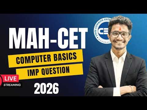 MAH-CET 2026 | COMPUTER BASICS | IMP QUESTION PART 04 | BBA | LAW | BBM | HOTEL MANAGEMENT | BMS