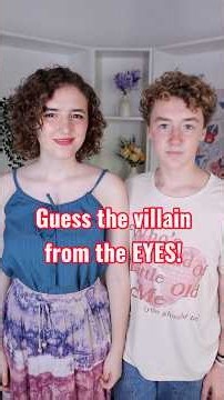 Guess the Disney villain from their eyes 👀 | Ballinger Family #disneyvillains #familygamenight