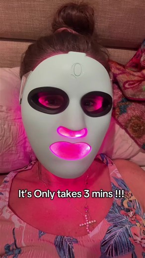 Qure LED Light Therapy Mask for Face - FDA Cleared for Wrinkles & Acne Treatment with 3 Modes, 5 Facial Areas & 5 Lights: Red, Deep-Red, Blue, Amber & Infrared, 3-Min Daily, Eye-Protection, Smart App #tiktokshopcreatorpicks #mask #wrinkle #acne #skincare