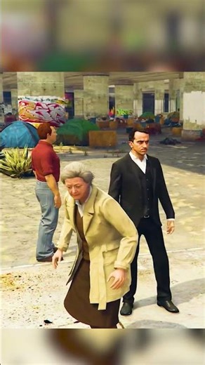 Grandma Serves The Rich